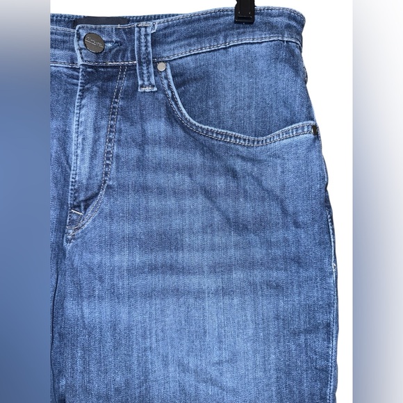 34 Heritage Charisma Relaxed Classic Straight Leg Jeans Dark Blue Mens 32x34 - Picture 4 of 14